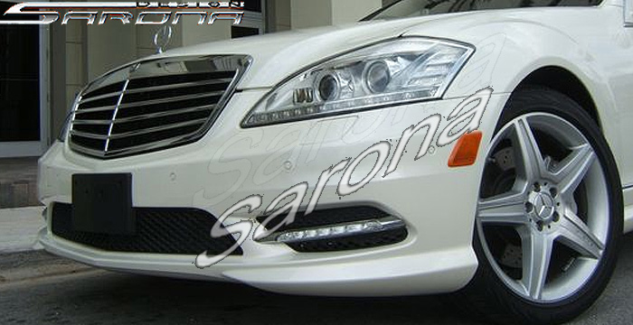 Custom Mercedes S Class Front Bumper  Sedan (2007 - 2013) - $690.00 (Part #MB-032-FB)